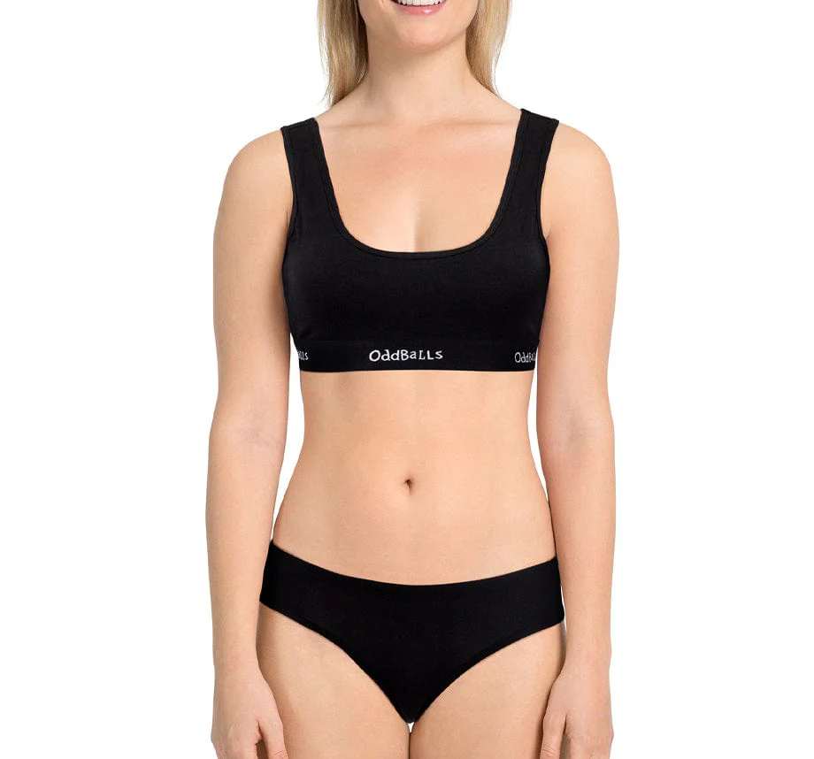 Classic Black - Ladies Bralette - Image 5