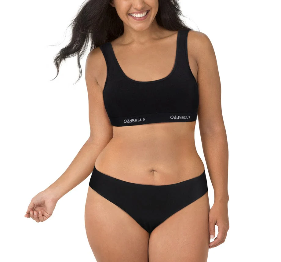 Classic Black - Ladies Bralette - Image 6