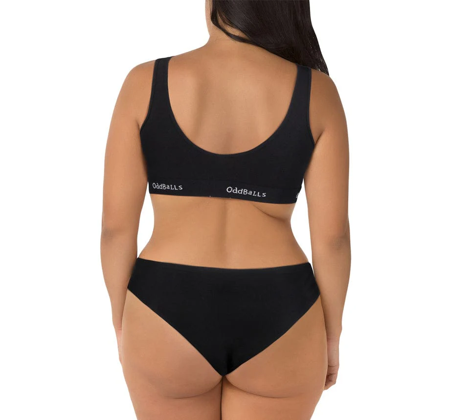 Classic Black - Ladies Bralette - Image 8