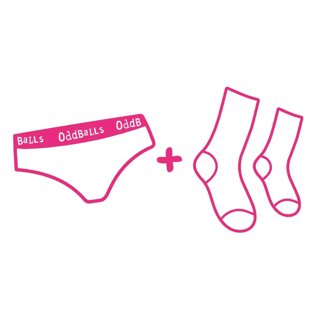 Women's Plain Brief Knickers Subscription - Monthly (Free Socks + Free Delivery!) - Image 6