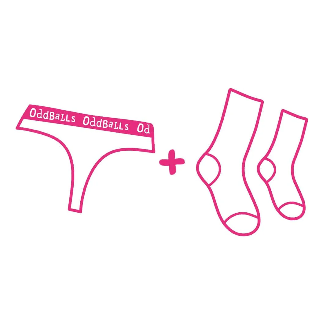 Women's Plain Thong Subscription - Monthly (Free Socks + Free Delivery!) - Image 6