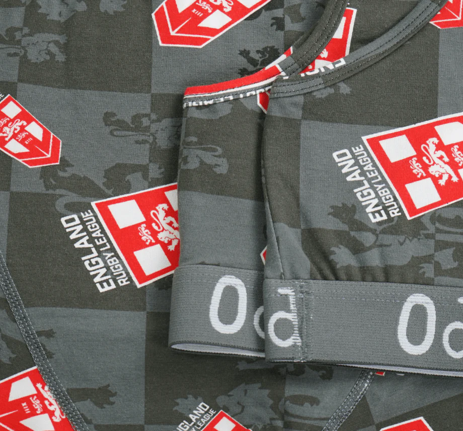 England Rugby League Grey - Ladies Bralette - Image 3