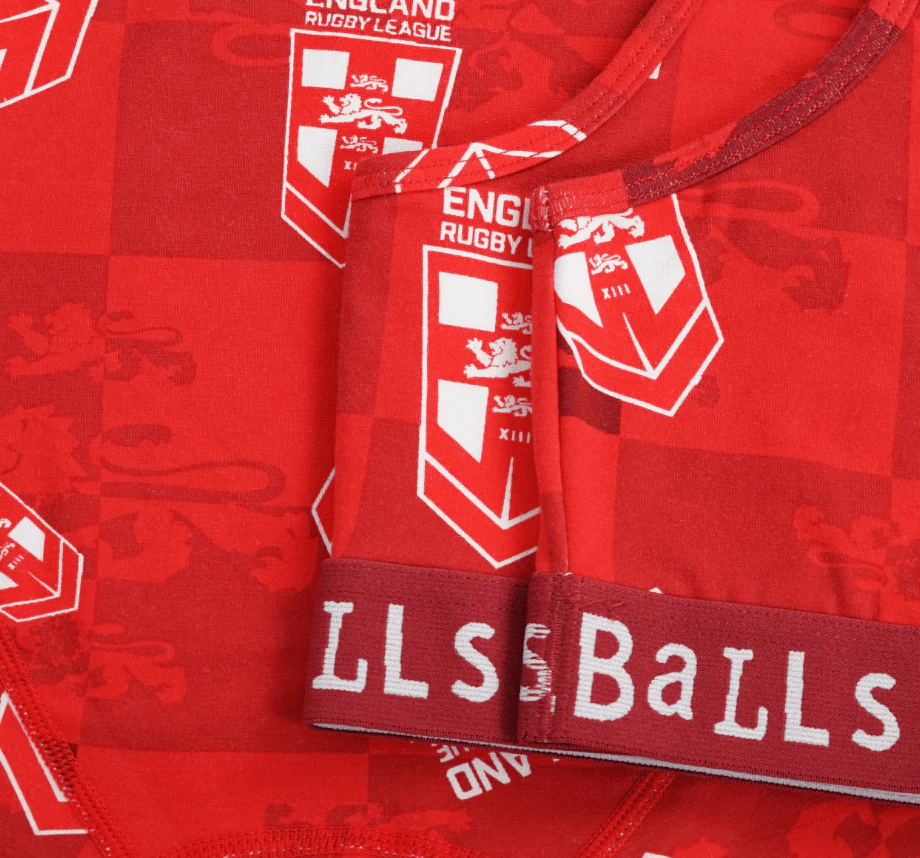 England Rugby League Red - Ladies Bralette - Image 3