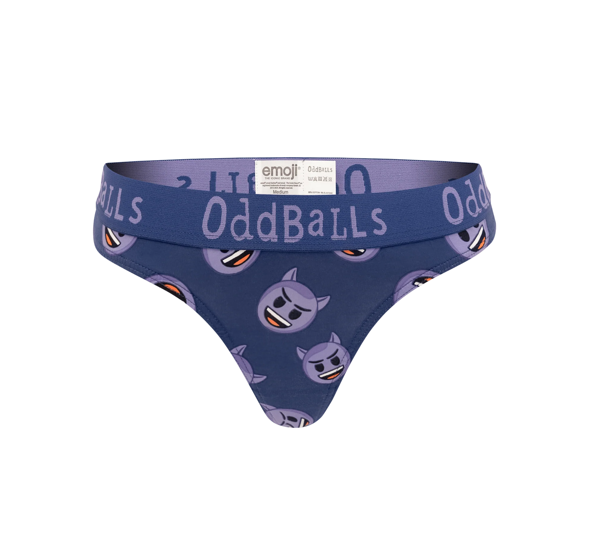 Devil & Love Heart Eyes Bundle - Ladies Thong 2 Pack Bundle - Image 4