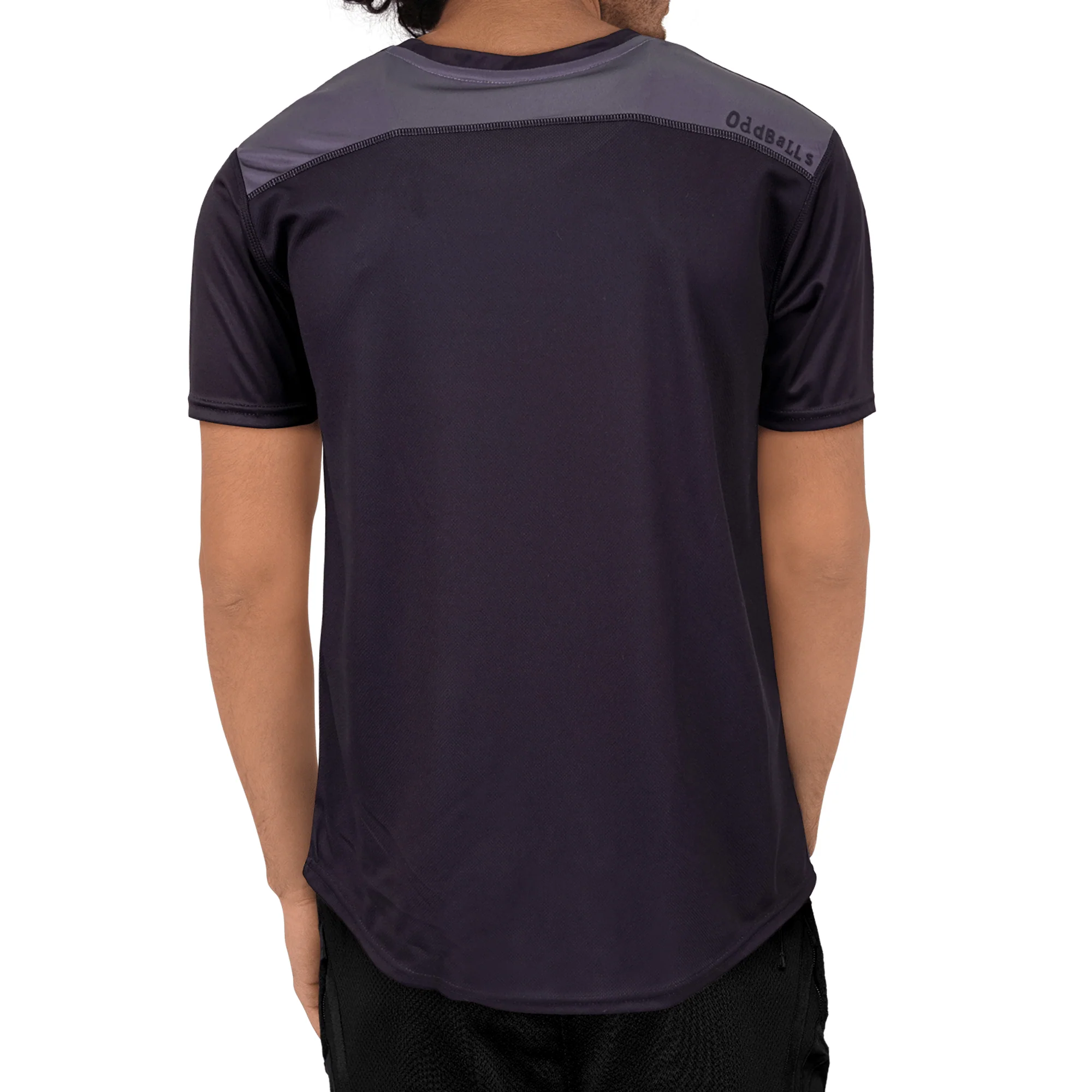 Black - Gradient - Flex Fit - Mens Training T-Shirt - Image 3