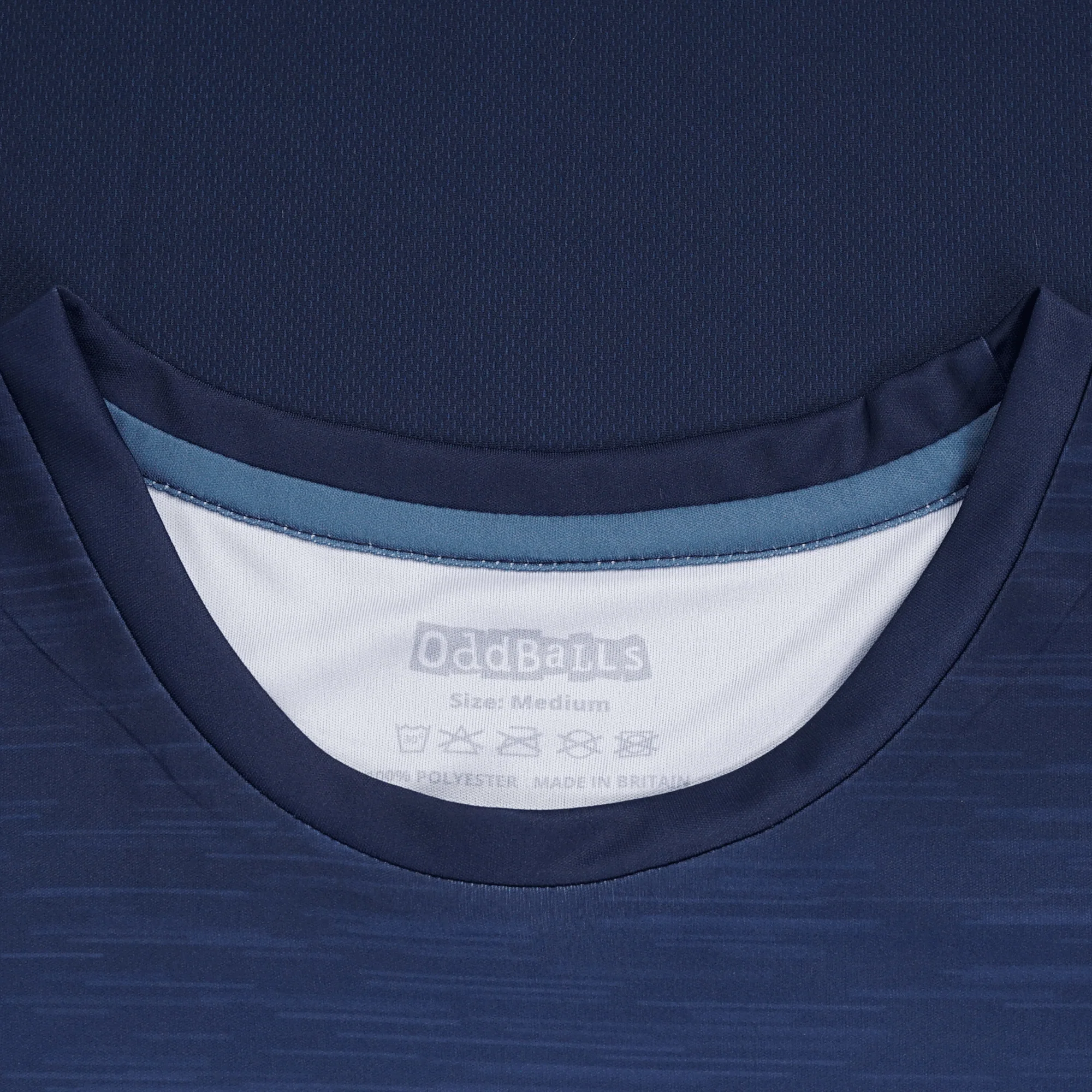 Navy / Green - Gradient - Flex Fit - Mens Training T-Shirt - Image 4