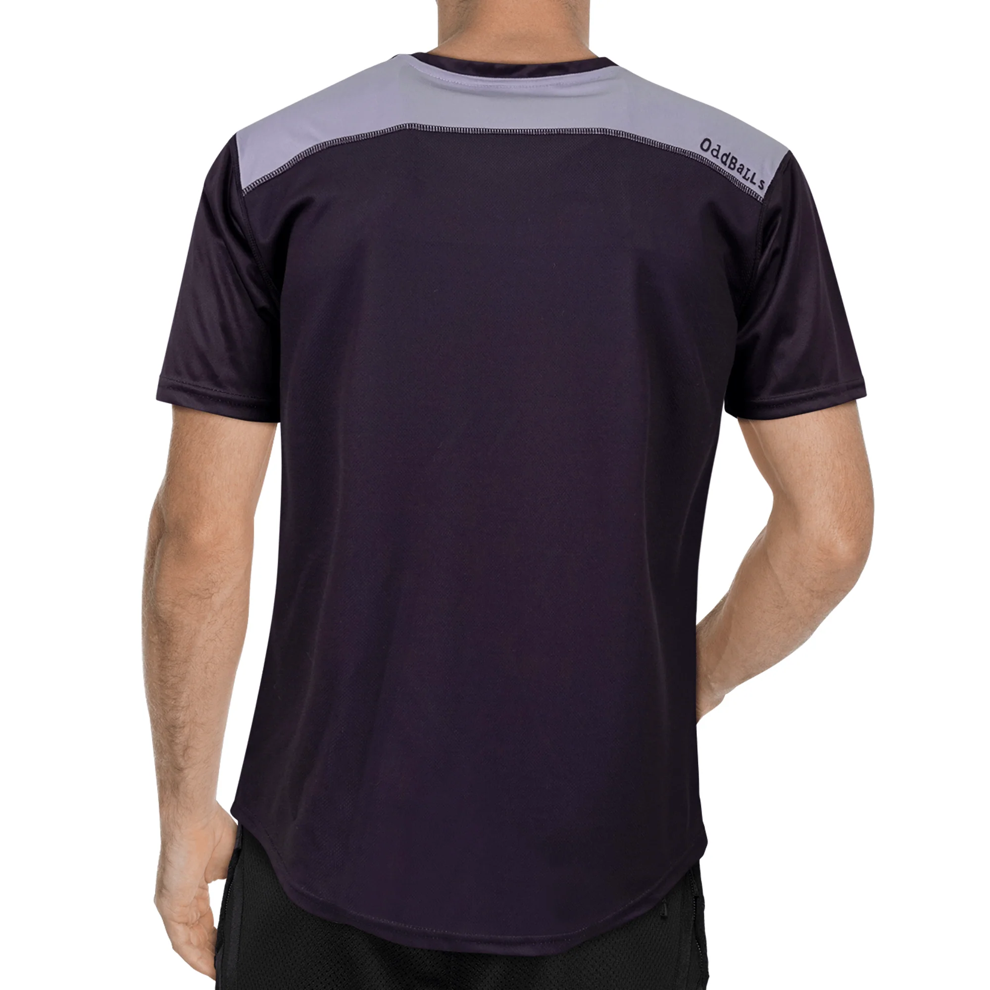 Zig Zag - Black / Grey - Flex Fit - Mens Training T-Shirt - Image 3