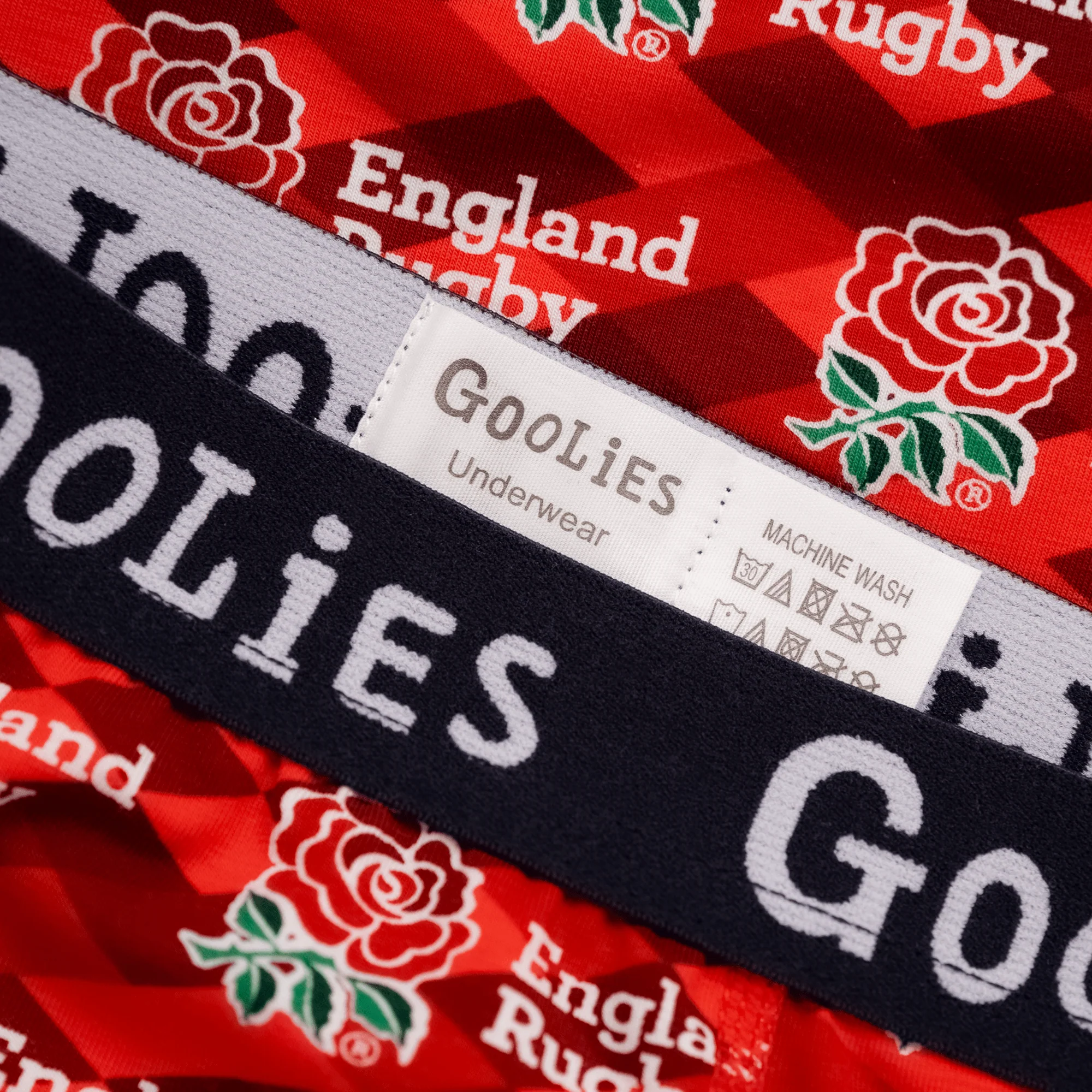 England Rugby Union Alternate 24/25 - Kids Boxer Shorts - Goolies - Image 3