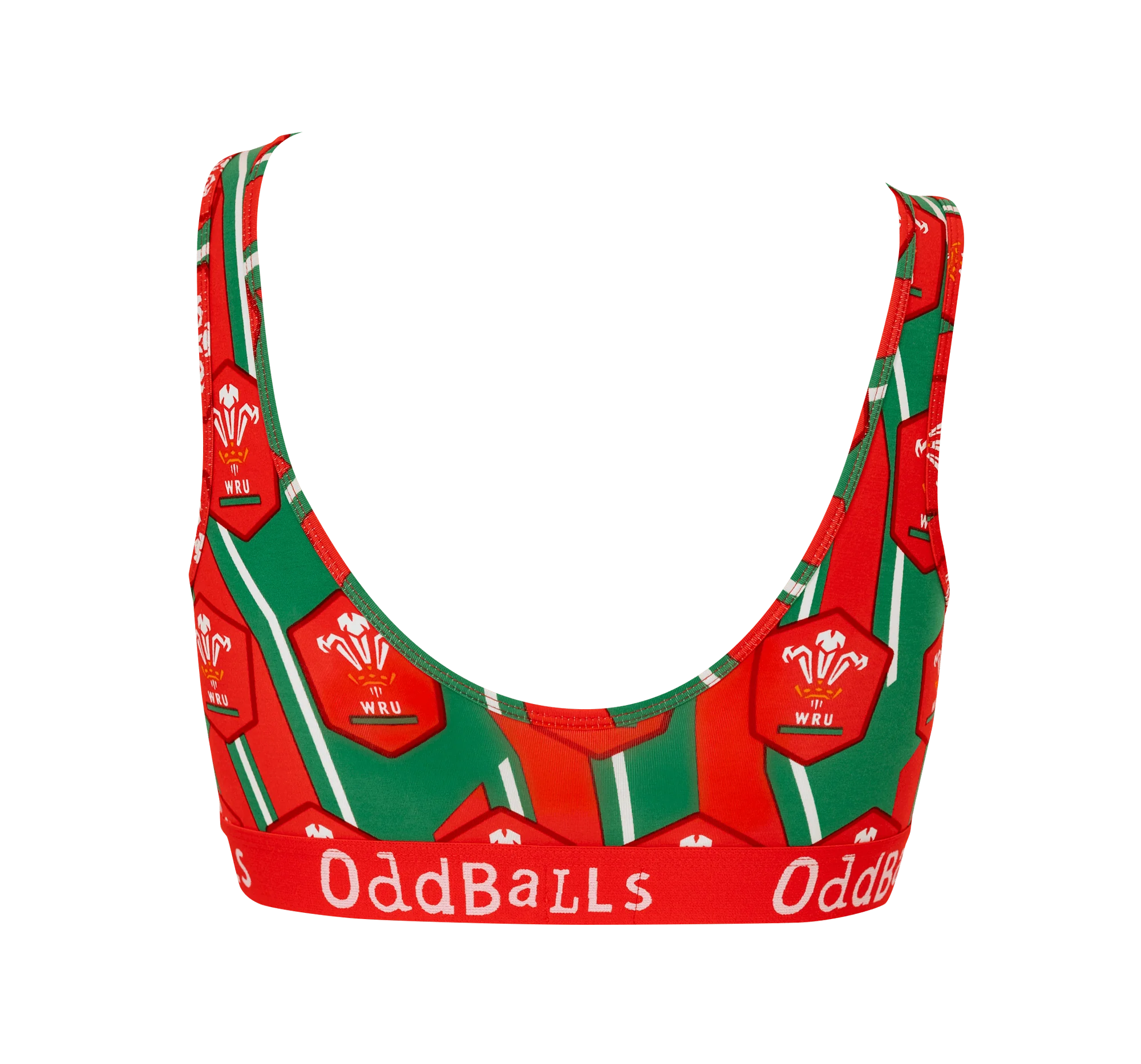 Welsh Rugby Union Bundle - Ladies Bralette 2 Pack Bundle - Image 4